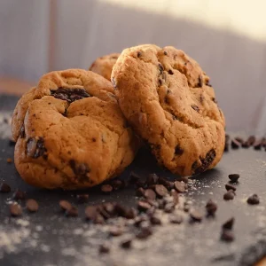 cookies con trocitos de chocolate negro