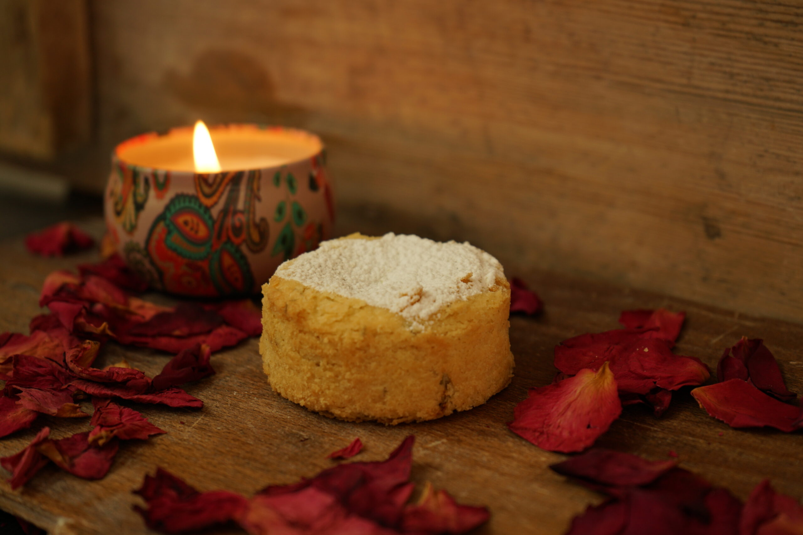 Galleta Sable de Mejorana rellena de calabaza y manzana Smith